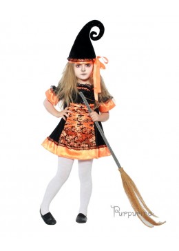 Purpurino костюм Ведьмочки для девочки 2054